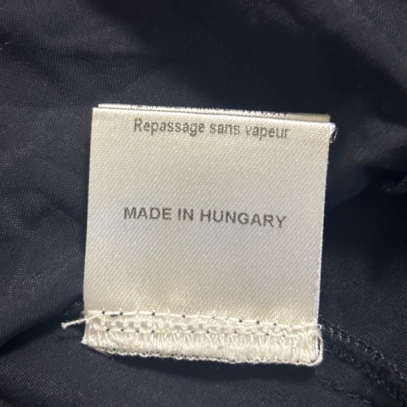 Marithe Francois Girbaud Womens Button Down Top Size Small Black Y2k - Picture 7 of 7